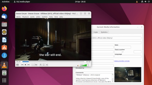 VLC media player - Linux - Ubuntu